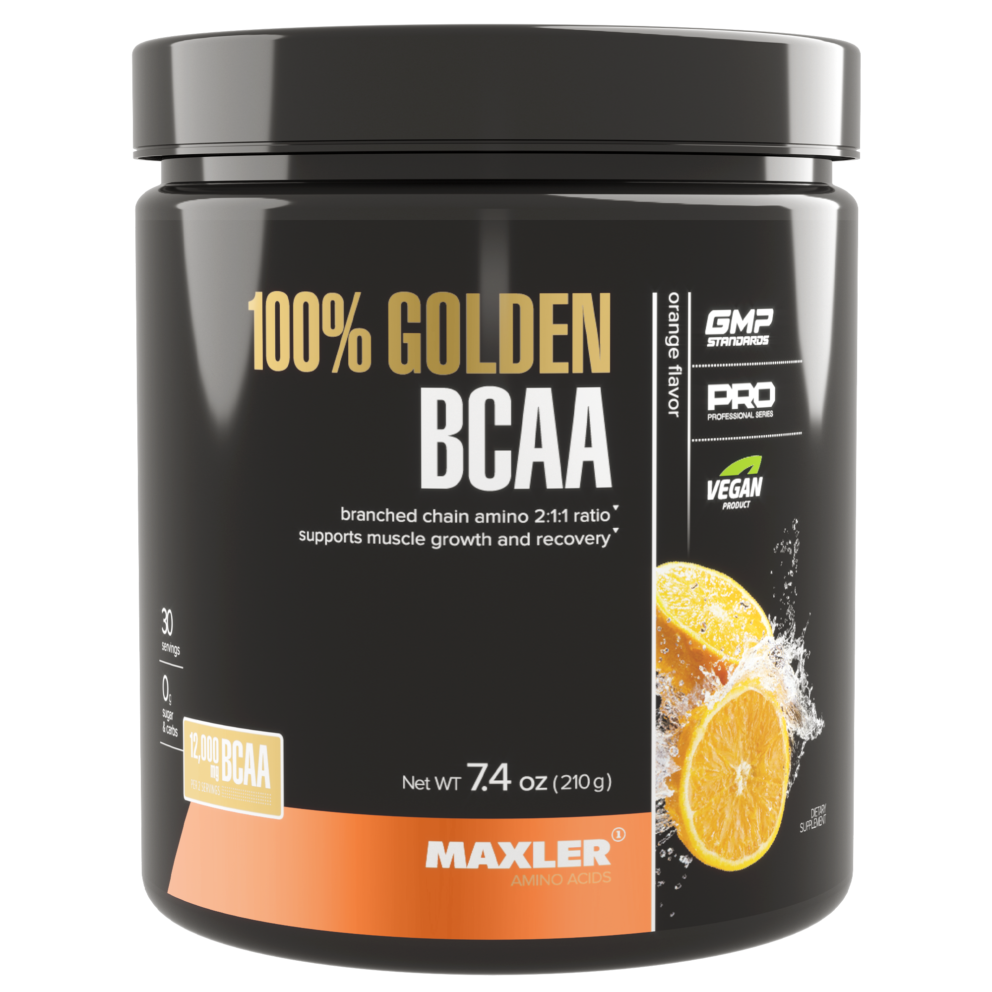 Аминокислоты BCAA (2:1:1) Maxler, 210 гр. - апельсин
Аминокислоты BCAA (2:1:1) Maxler, 210 гр. - апельсин