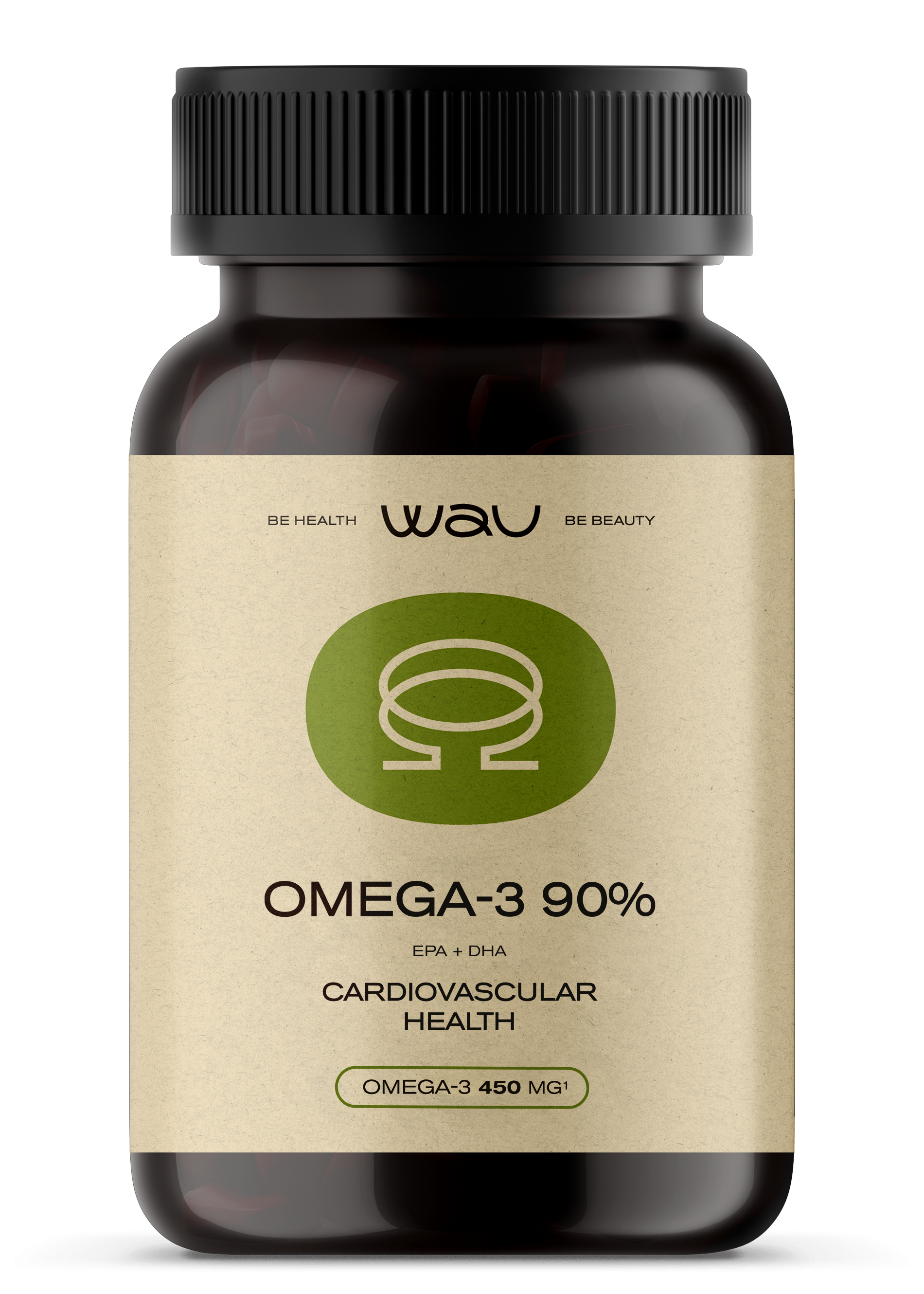 WAU Omega-3 90%, 700мг, 60 капс. PW-12
WAU Omega-3 90%, 700мг, 60 капс. PW-12