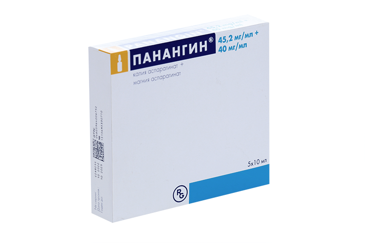 Панангин 45.2 мг/мл+40 мг/мл, 10 мл, 5 шт, концентрат для приготовления раствора для инфузий
Панангин 45.2 мг/мл+40 мг/мл, 10 мл, 5 шт, концентрат для приготовления раствора для инфузий