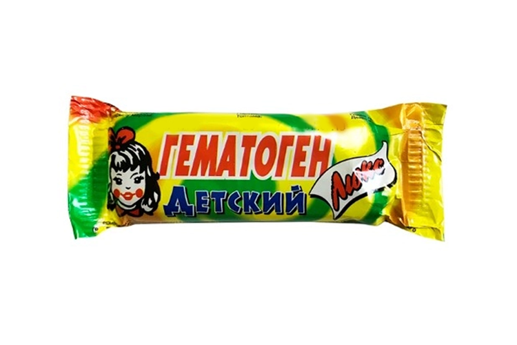 Гематоген Люкс дет плитки, 50 г
Гематоген Люкс дет плитки, 50 г
