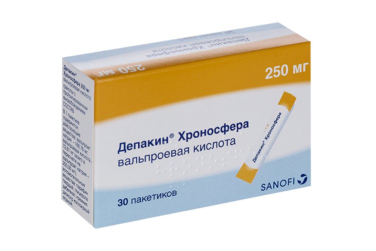 Депакин Хроносфера 250 мг, 30 шт, гранулы пролонгированного действия для приема внутрь
Депакин Хроносфера 250 мг, 30 шт, гранулы пролонгированного действия для приема внутрь
