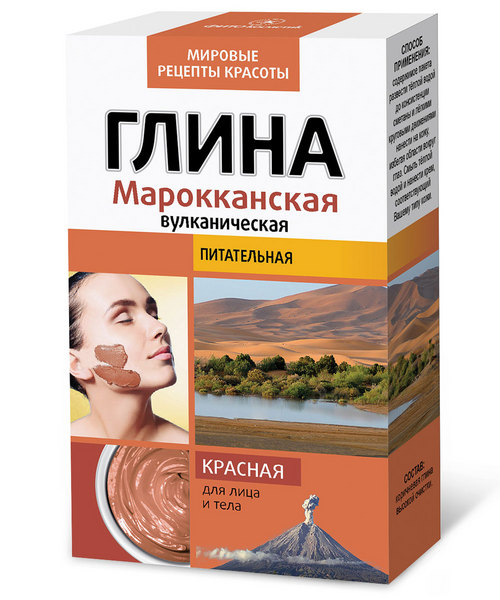 Глина Марокканская вулканическая питательная, 100 г
Глина Марокканская вулканическая питательная, 100 г