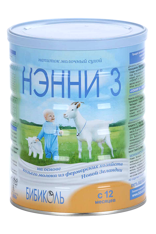 Напиток Бибиколь сухой молочный нэнни 3 на основе козьего молока с 12 мес 800 г
Напиток Бибиколь сухой молочный нэнни 3 на основе козьего молока с 12 мес 800 г