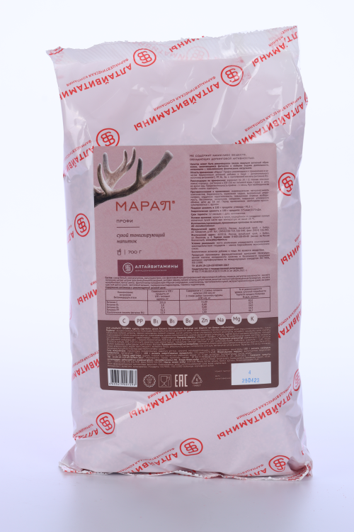 Напиток Марал Профи сухой/тонизирующий/растворимый д/укреп иммунитета, 700 г
Напиток Марал Профи сухой/тонизирующий/растворимый д/укреп иммунитета, 700 г
