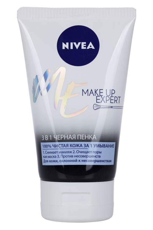 Пенка Nivea MAKE UP EXPERT д/лица 3в1 черная д/жирной кожи склон к несовершен, 100 мл
Пенка Nivea MAKE UP EXPERT д/лица 3в1 черная д/жирной кожи склон к несовершен, 100 мл
