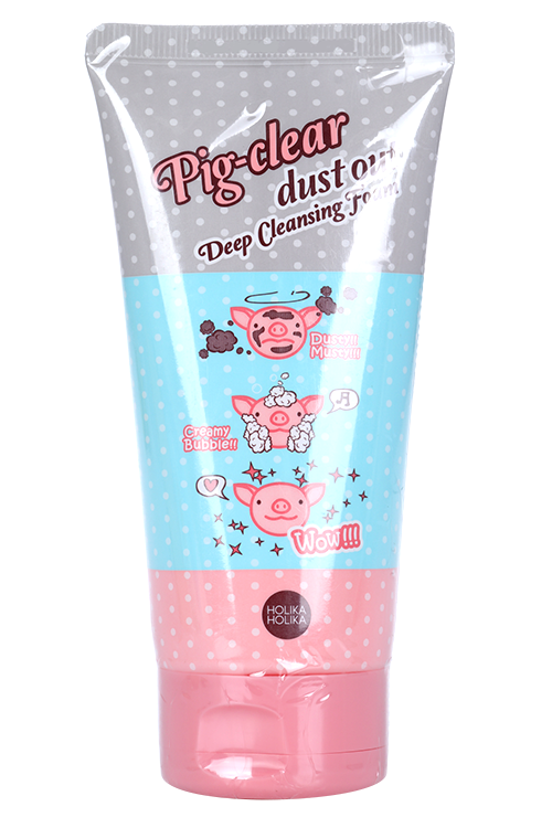 Пенка Holika Holika Pig-clear dust out Deep Cleansing Foam д/лица глубоко очищающая, 150 мл
Пенка Holika Holika Pig-clear dust out Deep Cleansing Foam д/лица глубоко очищающая, 150 мл