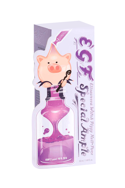 Сыворотка ELIZAVECCA Witch Piggy Hell-Pore Egf Special Ample с эпидермальным фактором роста, 50 мл
Сыворотка ELIZAVECCA Witch Piggy Hell-Pore Egf Special Ample с эпидермальным фактором роста, 50 мл