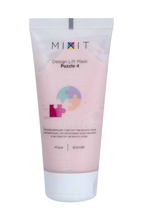 Лифтинг-маска MIXIT Design Lift Mask Puzzle 4 омолаж д/лица, 60 мл, (SKU0012645000)
Лифтинг-маска MIXIT Design Lift Mask Puzzle 4 омолаж д/лица, 60 мл, (SKU0012645000)