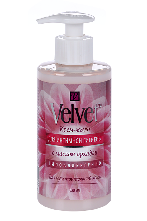 Крем-мыло Velvet д/интимной гигиены очищение антибактериальное масло орхидеи, 320 мл
Крем-мыло Velvet д/интимной гигиены очищение антибактериальное масло орхидеи, 320 мл