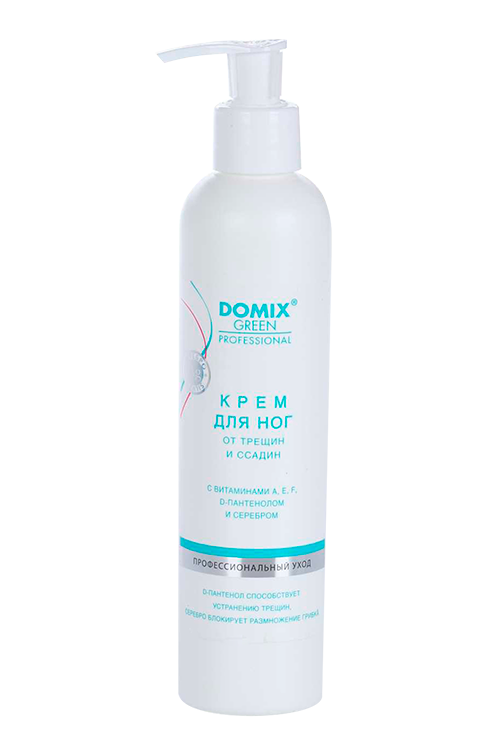 Крем DOMIX GREEN PROFESSIONAL д/ног от трещин/ссадин с D-пантенол/вит A/F/E, 250 мл
Крем DOMIX GREEN PROFESSIONAL д/ног от трещин/ссадин с D-пантенол/вит A/F/E, 250 мл