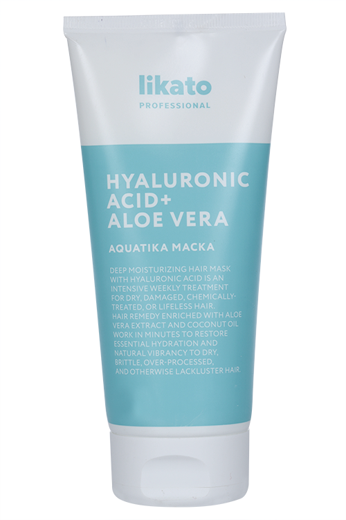 МаскаLikato Professional AQUATIKA д/увлаж/защиты натурал волос Hyaluronic Acid+Aloe Vera, 200 мл
МаскаLikato Professional AQUATIKA д/увлаж/защиты натурал волос Hyaluronic Acid+Aloe Vera, 200 мл