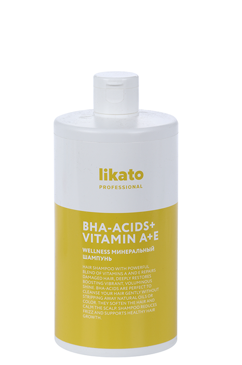 Шампунь Likato Professional WELLNESS д/очищения жирной кожи головы BHA-Acid+Vitamin A+E, 750 мл
Шампунь Likato Professional WELLNESS д/очищения жирной кожи головы BHA-Acid+Vitamin A+E, 750 мл