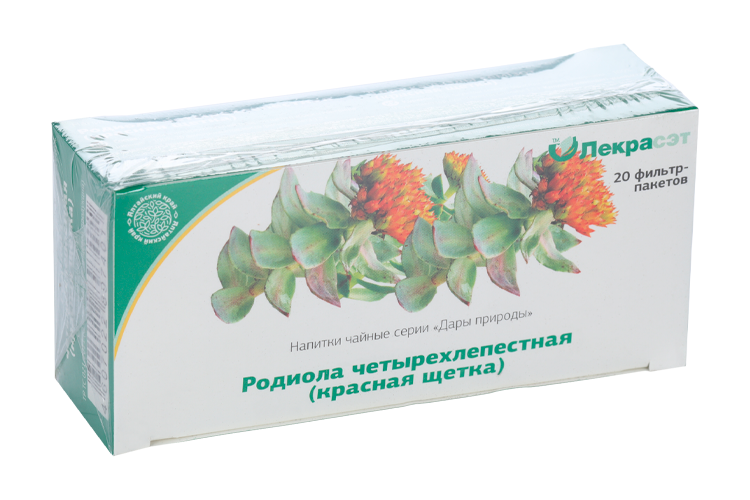 Напиток чайный Дары природы Родиола четырехлепестная (красная щетка), 1,5 г, 20 шт
Напиток чайный Дары природы Родиола четырехлепестная (красная щетка), 1,5 г, 20 шт