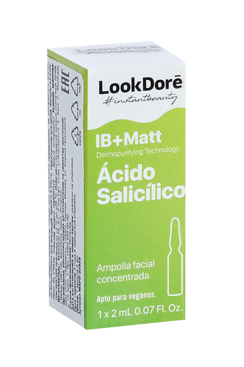 Концентрированная сыворотка д/проб кожи Lookdore IB+Matt salicylic, 2 мл, (8435534409234)
Концентрированная сыворотка д/проб кожи Lookdore IB+Matt salicylic, 2 мл, (8435534409234)