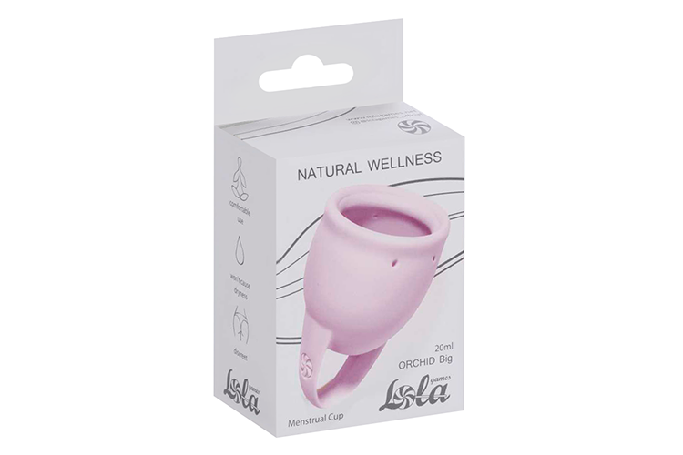 Менструальная чаша Natural Wellness Orchid Big цвет лавандовый 4000-12lola силикон, 20 мл
Менструальная чаша Natural Wellness Orchid Big цвет лавандовый 4000-12lola силикон, 20 мл