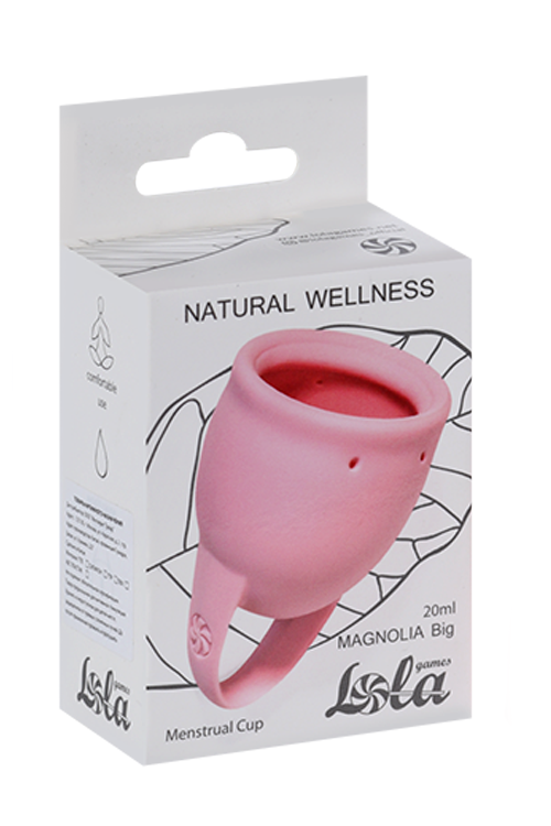 Менструальная чаша Natural Wellness Magnolia Big цвет розовый 4000-14lola силикон, 20 мл
Менструальная чаша Natural Wellness Magnolia Big цвет розовый 4000-14lola силикон, 20 мл