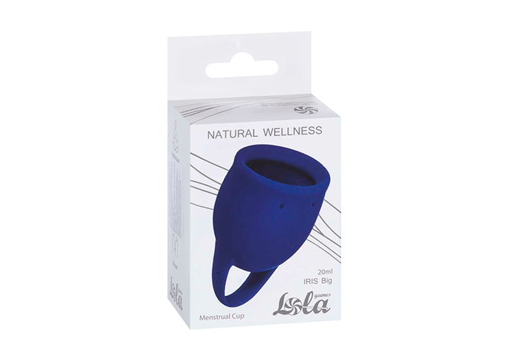 Менструальная чаша Natural Wellness Iris Big цвет синий 4000-06lola силикон, 20 мл
Менструальная чаша Natural Wellness Iris Big цвет синий 4000-06lola силикон, 20 мл