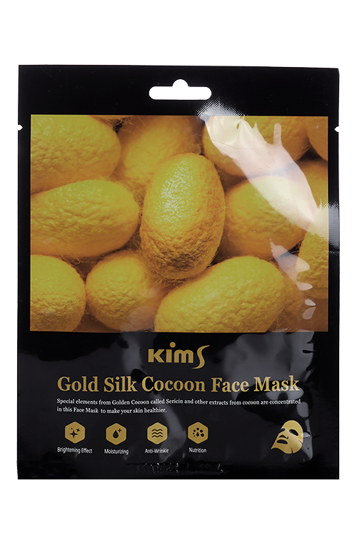 Маска Kims Gold Silk Cocoon Face Mask антивозраст с протеинами кокона шелкопряда д/лица, 30 г
Маска Kims Gold Silk Cocoon Face Mask антивозраст с протеинами кокона шелкопряда д/лица, 30 г
