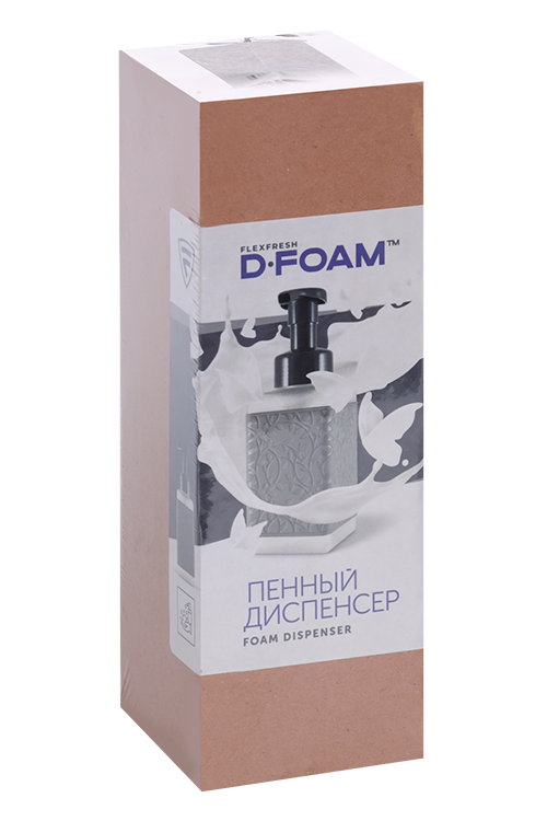 Дозатор Flexfresh ECS-450-saf-t-grey пенный д/жидкого мыла светло-серый 450 мл, 450 EDP
Дозатор Flexfresh ECS-450-saf-t-grey пенный д/жидкого мыла светло-серый 450 мл, 450 EDP