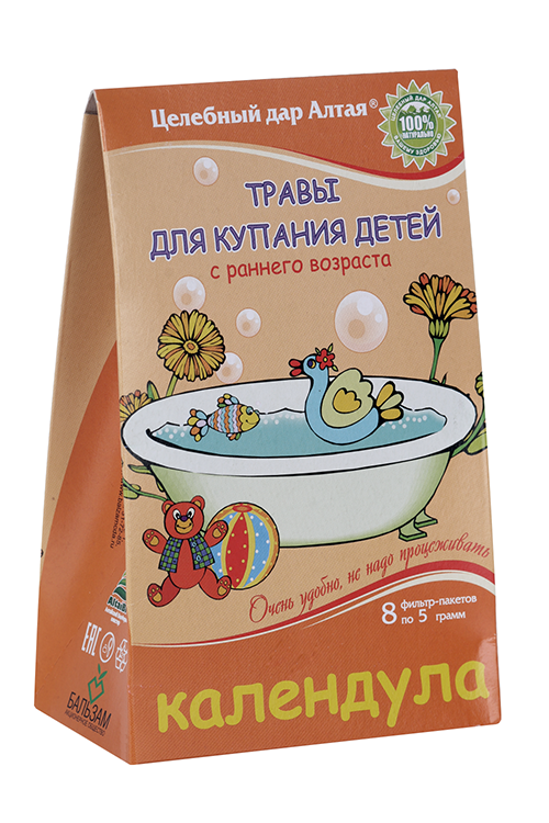 Травы д/купания детей с раннего возраста Целебный дар Алтая календула 8 фильтр-пакетов по 5 г
Травы д/купания детей с раннего возраста Целебный дар Алтая календула 8 фильтр-пакетов по 5 г
