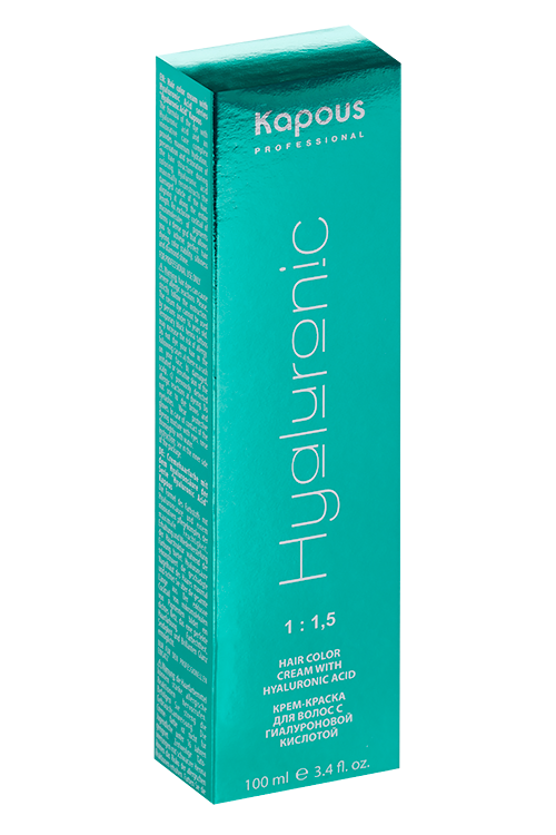 Крем-краска Kapous Professional Hyaluronic Acid д/окрашивания волос 3.0 темно-коричневый 100 мл
Крем-краска Kapous Professional Hyaluronic Acid д/окрашивания волос 3.0 темно-коричневый 100 мл