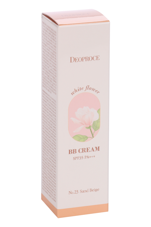 BB-крем DEOPROCE WHITE FLOWER солнцезащитный с экстр белых цветов SPF35 РА+++ №23 30 г
BB-крем DEOPROCE WHITE FLOWER солнцезащитный с экстр белых цветов SPF35 РА+++ №23 30 г
