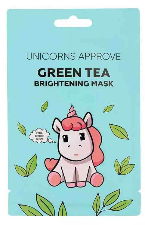 Тканевая маска для лица UNICORNS APPROVE с экстрактом чая "придающая сияние", 28 мл.
Тканевая маска для лица UNICORNS APPROVE с экстрактом чая "придающая сияние", 28 мл.