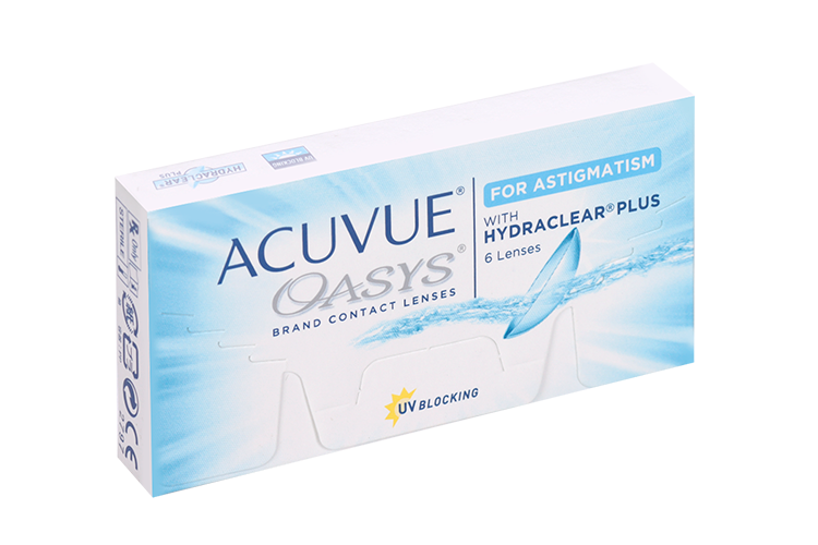 Контактные линзы ACUVUE Oasys for Astigmatism 6 линз R 8.6 D -4.50 CYL -1.25 AX 180
Контактные линзы ACUVUE Oasys for Astigmatism 6 линз R 8.6 D -4.50 CYL -1.25 AX 180