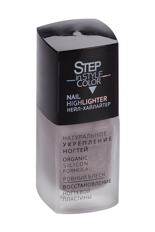 Лак Step in Style Nail Highlighter лечебный д/ногтей №11 голография/серый 11 мл
Лак Step in Style Nail Highlighter лечебный д/ногтей №11 голография/серый 11 мл