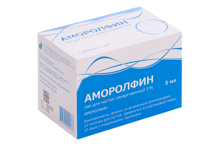 Аморолфин 5%, 5 мл, лак для ногтей лекарственный (пилочки 12 шт+тампоны очищающ 12 шт)
Аморолфин 5%, 5 мл, лак для ногтей лекарственный (пилочки 12 шт+тампоны очищающ 12 шт)