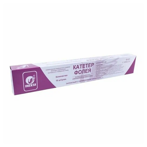 Катетер Фолея 2-х ход CH/FR 18 ML30 длина 400мм, 10 шт
Катетер Фолея 2-х ход CH/FR 18 ML30 длина 400мм, 10 шт