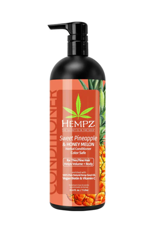 Кондиционер Hempz Ананас и Медовая Дыня Sweet Pineapple & Honey Melon Volumizing Conditioner 1000 м
Кондиционер Hempz Ананас и Медовая Дыня Sweet Pineapple & Honey Melon Volumizing Conditioner 1000 м
