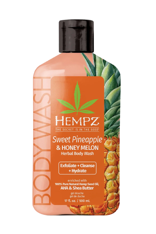 Гель для душа Hempz Ананас и Медовая дыня Sweet Pineapple & Honey Melon Herbal Body Wash 500 мл
Гель для душа Hempz Ананас и Медовая дыня Sweet Pineapple & Honey Melon Herbal Body Wash 500 мл
