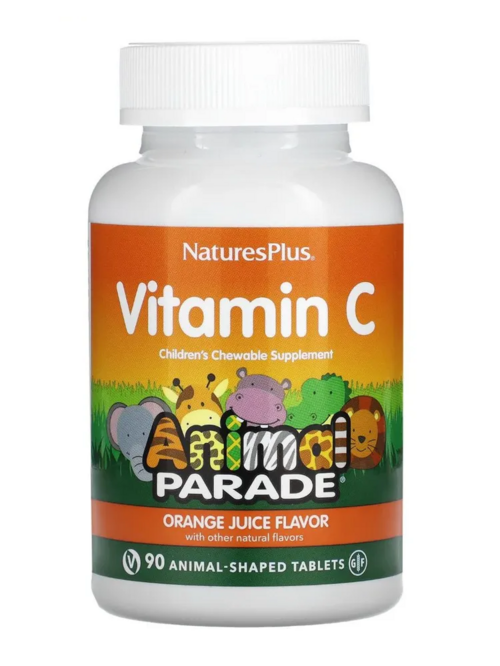 Витамин С NaturesPlus Animal Parade со вкусом апельсинового сока б/сахара, 90 шт, таблетки жевательные
Витамин С NaturesPlus Animal Parade со вкусом апельсинового сока б/сахара, 90 шт, таблетки жевательные
