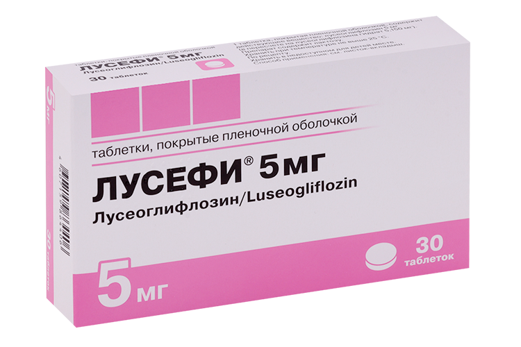 Лусефи 5 мг, 30 шт, таблетки покрытые пленочной оболочкой
Лусефи 5 мг, 30 шт, таблетки покрытые пленочной оболочкой