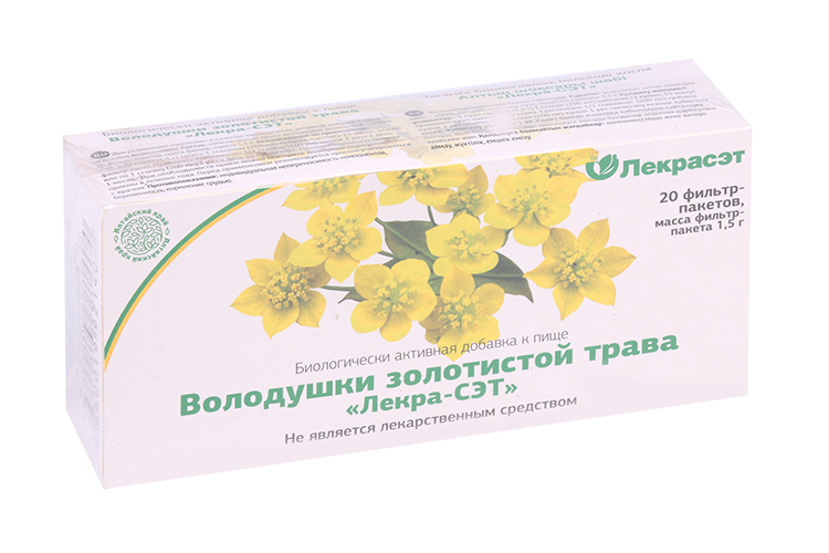 Володушки золотистой трава Лекрасэт, 1,5 г, 20 шт, фильтр-пакет
Володушки золотистой трава Лекрасэт, 1,5 г, 20 шт, фильтр-пакет