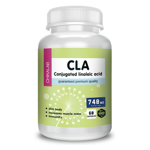 CLA SLIM BombBar Конъюгированная Линолевая Кислота, 60 шт, капсулы
CLA SLIM BombBar Конъюгированная Линолевая Кислота, 60 шт, капсулы