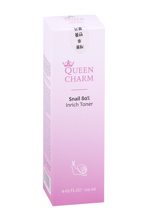 Тонер Queen Charm д/лица с муцином улитки 80%, 120 мл
Тонер Queen Charm д/лица с муцином улитки 80%, 120 мл