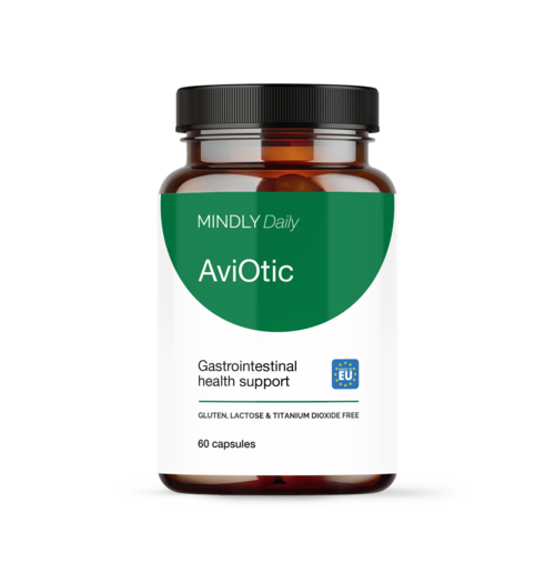 AviOtic MINDLY Daily пробиотический комплекс, 60 шт, капсулы
AviOtic MINDLY Daily пробиотический комплекс, 60 шт, капсулы