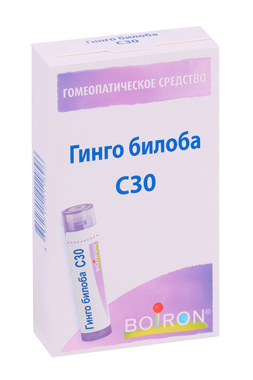 Гинго билоба, 4 г, гранулы гомеопатические C30
Гинго билоба, 4 г, гранулы гомеопатические C30