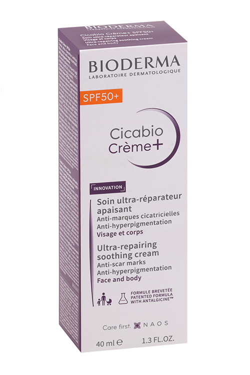 Крем плюс BIODERMA Cicabio SPF 50+, 40 мл
Крем плюс BIODERMA Cicabio SPF 50+, 40 мл
