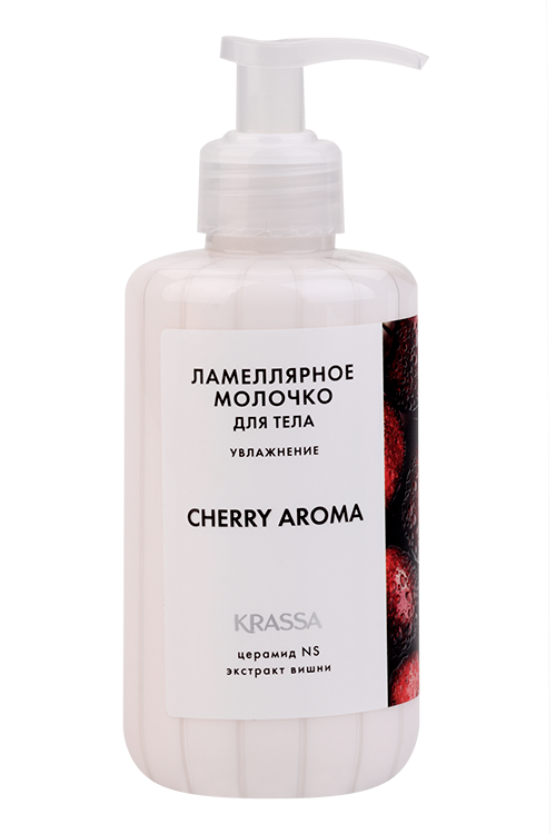 Молочко-флюид Krassa Aroma Вишня увлажнение д/тела, 300 мл
Молочко-флюид Krassa Aroma Вишня увлажнение д/тела, 300 мл