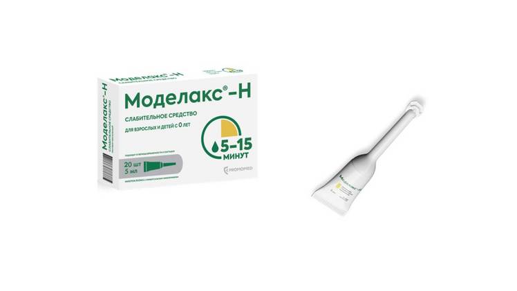 Моделакс-Н д/взросл и детей с 0 лет р-р рект/микроклизмы, 5 мл, 20 шт
Моделакс-Н д/взросл и детей с 0 лет р-р рект/микроклизмы, 5 мл, 20 шт