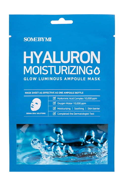 Маска Some By Mi Hyaluron Moisturizing Glow Luminous ампульн тканев д/лица, 25 г
Маска Some By Mi Hyaluron Moisturizing Glow Luminous ампульн тканев д/лица, 25 г