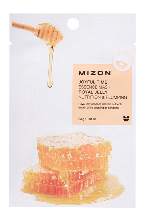 Маска MIZON Joyful Time тканевая с экстр маточного молочка д/лица, 23 г
Маска MIZON Joyful Time тканевая с экстр маточного молочка д/лица, 23 г