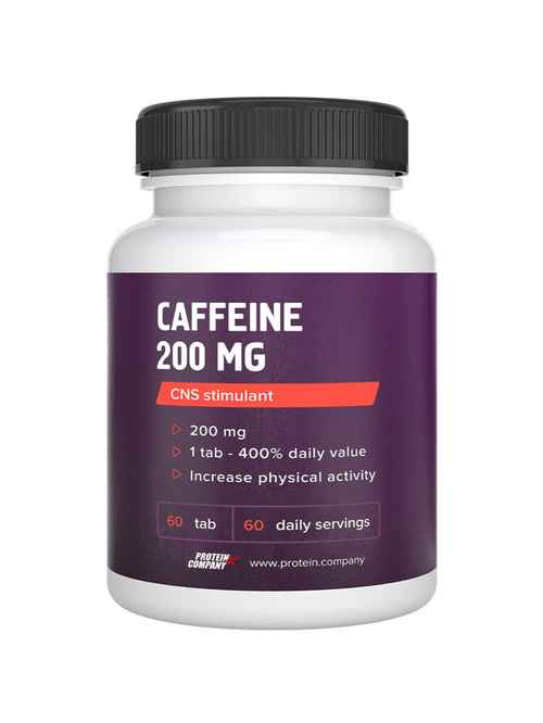 Кофеин 200 мг Protein.Company, 60 шт, таблетки
Кофеин 200 мг Protein.Company, 60 шт, таблетки