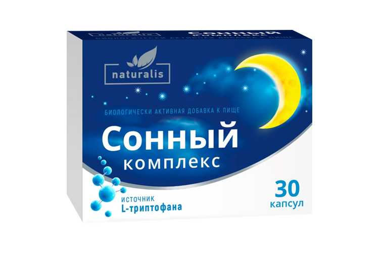 Комплекс Naturalis Сонный, 30 шт, капсулы
Комплекс Naturalis Сонный, 30 шт, капсулы