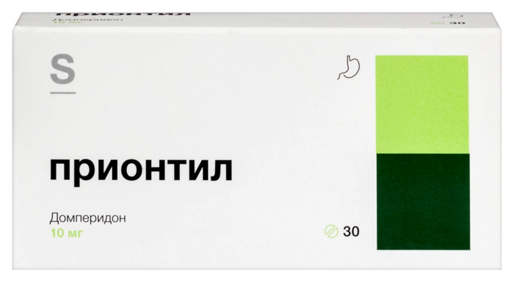 Прионтил 10 мг, 30 шт, таблетки покрытые пленочной оболочкой
Прионтил 10 мг, 30 шт, таблетки покрытые пленочной оболочкой