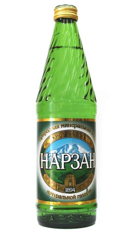 

Вода мин Нарзан золотая, 0,5 л, элита стекло/натур газации