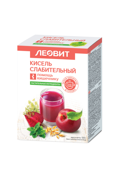 

Кисель Леовит слабительный, 20 г, 5 шт